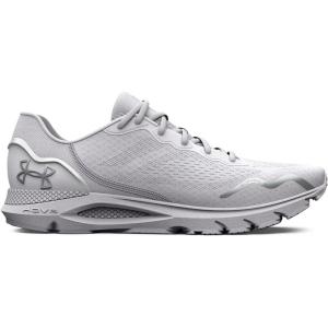 imageUnder Armour Womens HOVR Sonic 6 Running Shoe101 WhiteWhiteMetallic Silver