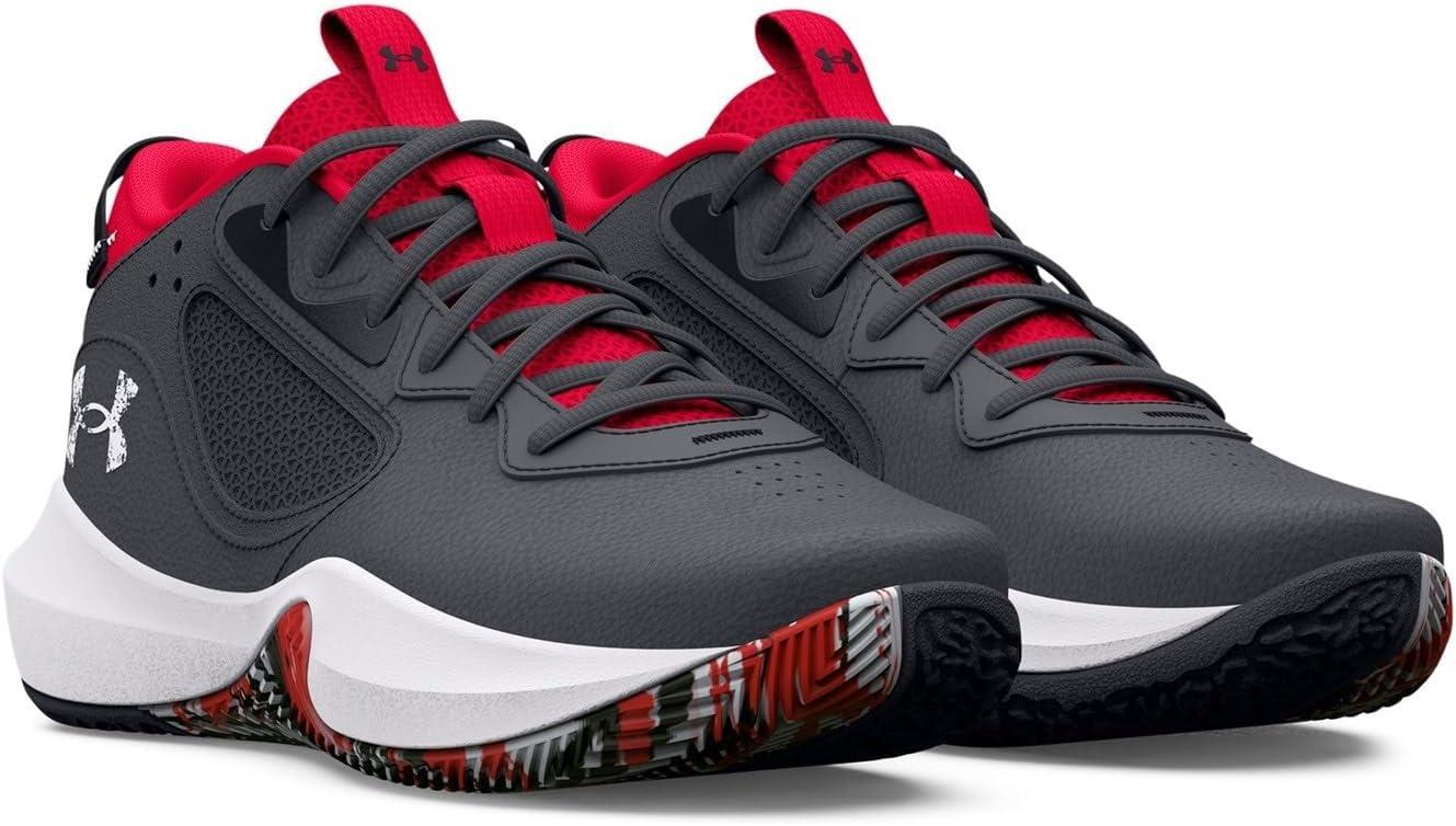 imageKids Grade School Lockdown 6 WhiteBlackBlack102 Pitch GrayBlackWhite