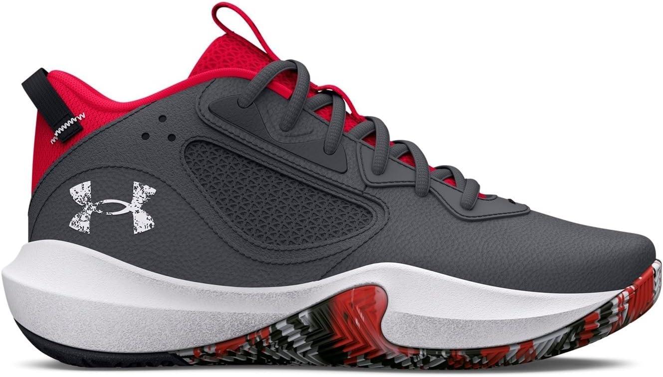 imageKids Grade School Lockdown 6 WhiteBlackBlack102 Pitch GrayBlackWhite