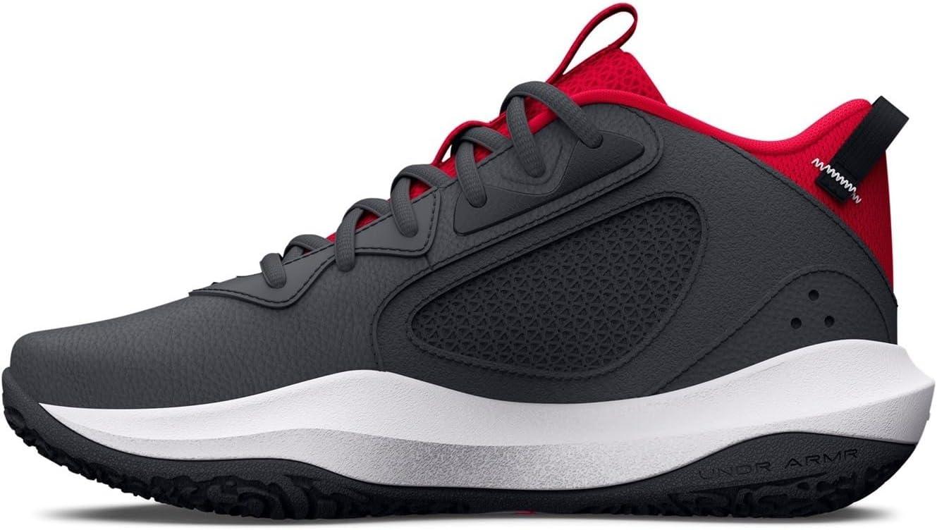 imageKids Grade School Lockdown 6 WhiteBlackBlack102 Pitch GrayBlackWhite