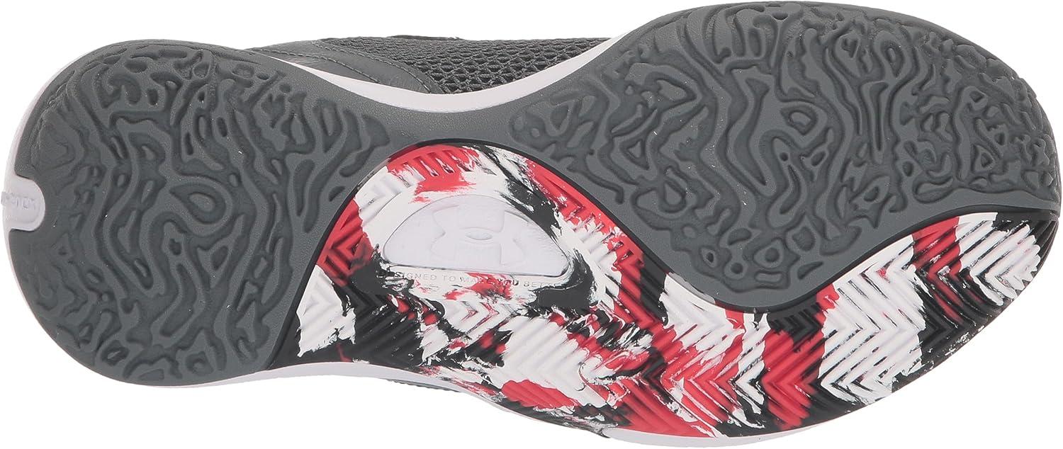 imageKids Grade School Lockdown 6 WhiteBlackBlack103 Pitch GrayBlackWhite