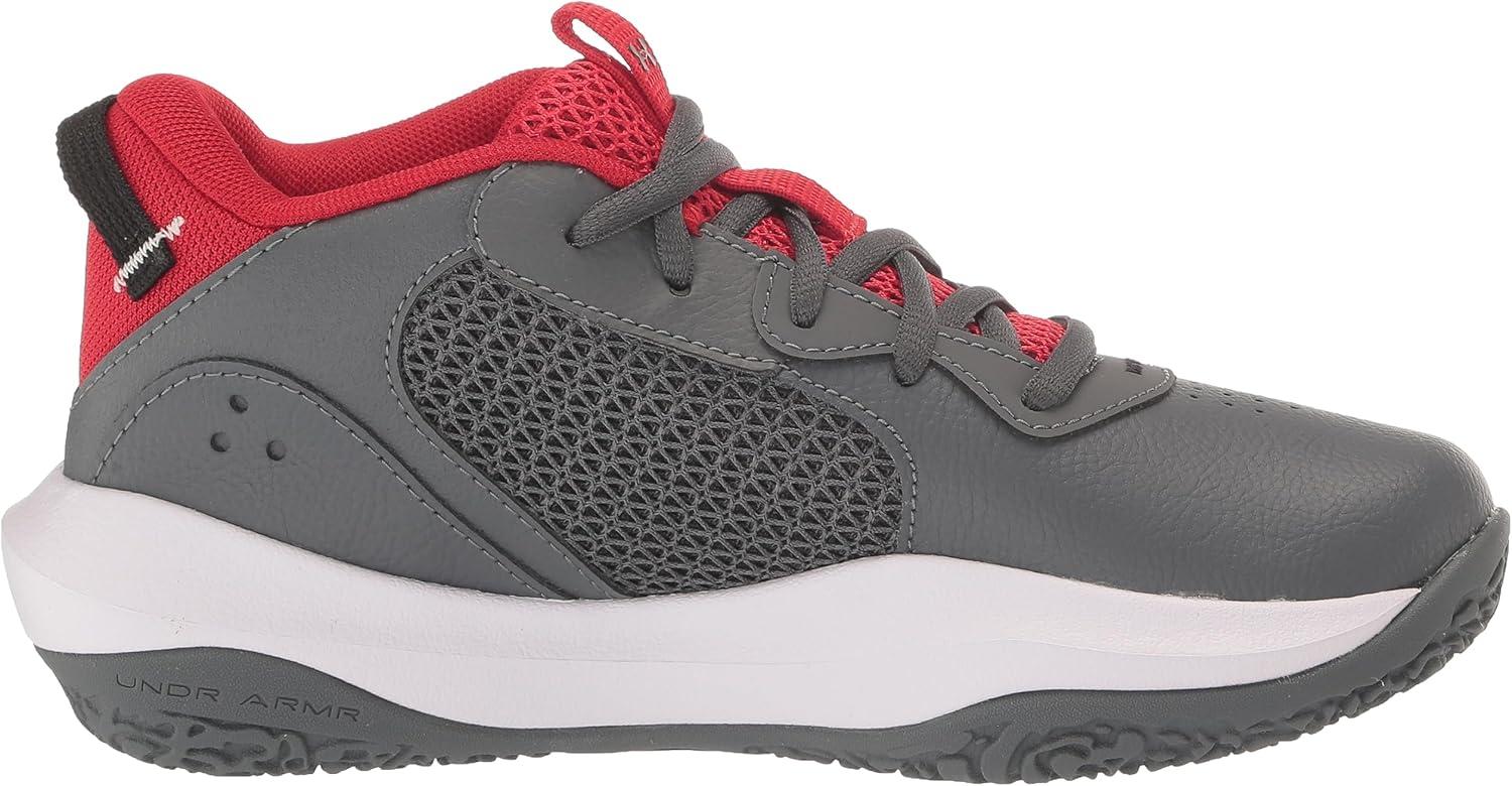 imageKids Grade School Lockdown 6 WhiteBlackBlack103 Pitch GrayBlackWhite