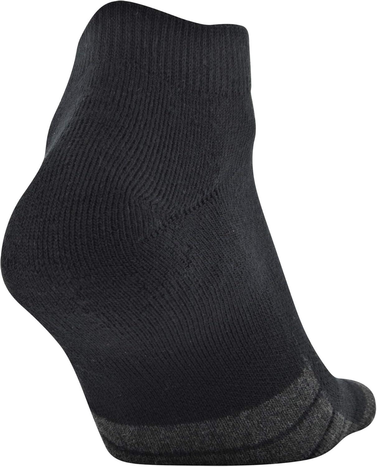 imageUnder Armour Adult Performance Tech Low Cut Socks 3 and 6 PackBlack 3pairs