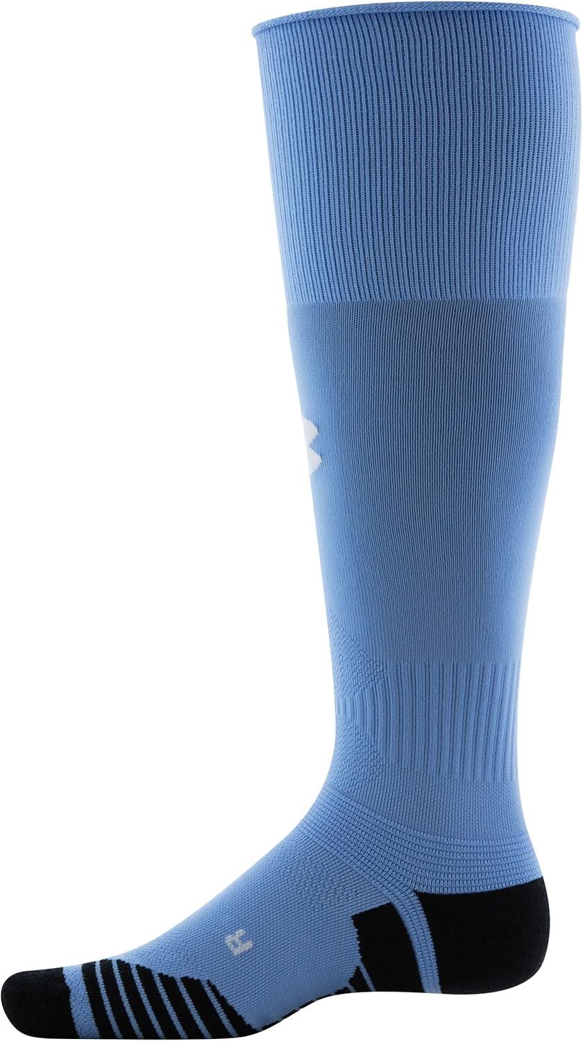 imageUnder Armour Adult Soccer OverTheCalf SocksCarolina BlueBlackWhite