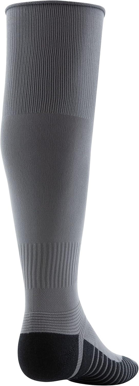 imageUnder Armour Adult Soccer OverTheCalf SocksGraphiteBlackBlack