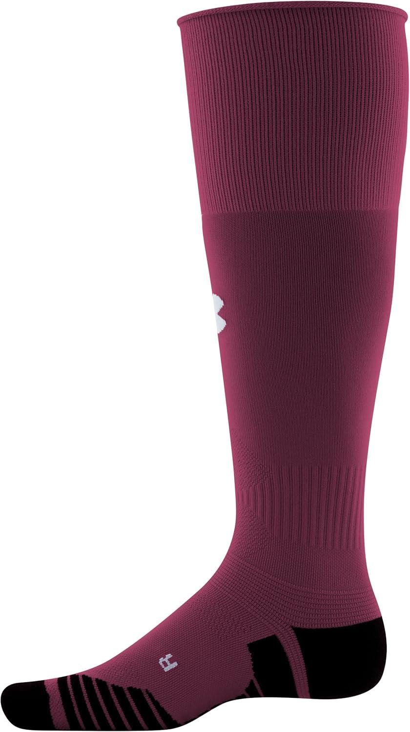 imageUnder Armour Adult Soccer OverTheCalf SocksMaroonBlackWhite