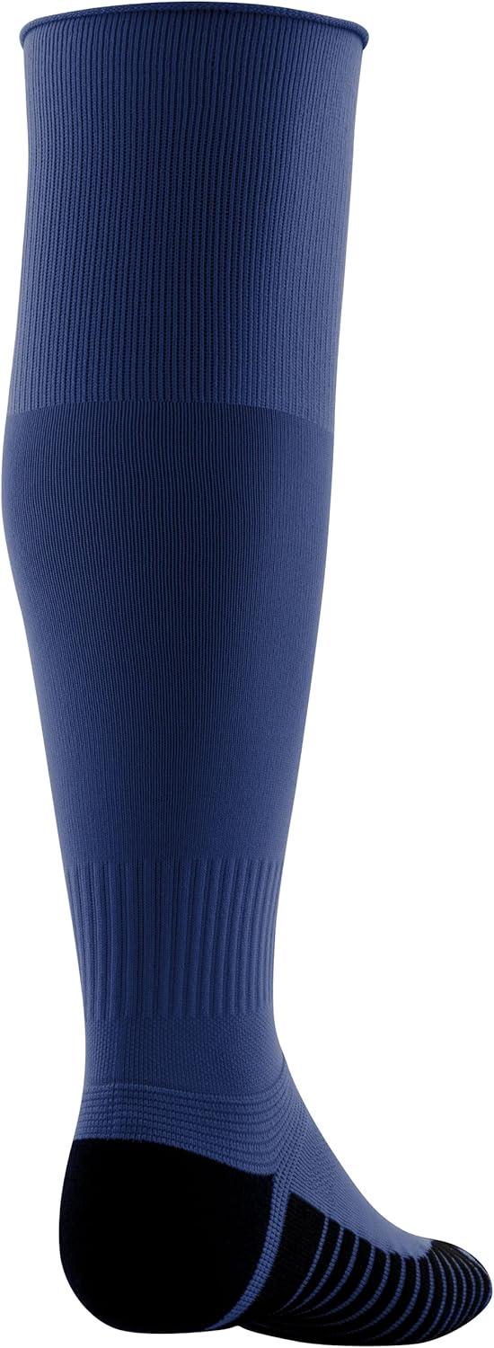 imageUnder Armour Adult Soccer OverTheCalf SocksMidnight NavyGraphiteWhite