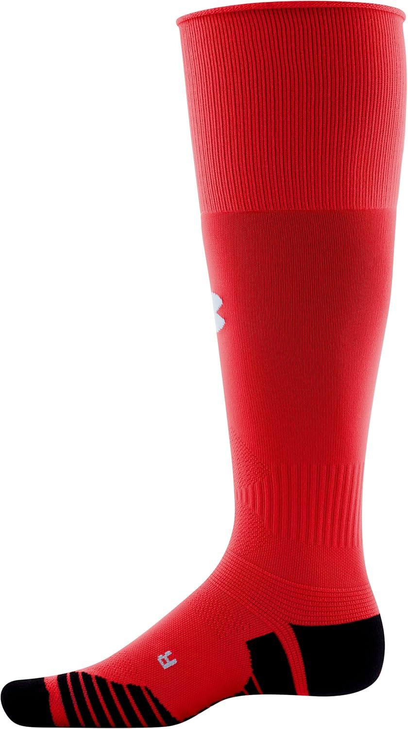 imageUnder Armour Adult Soccer OverTheCalf SocksRedBlackWhite