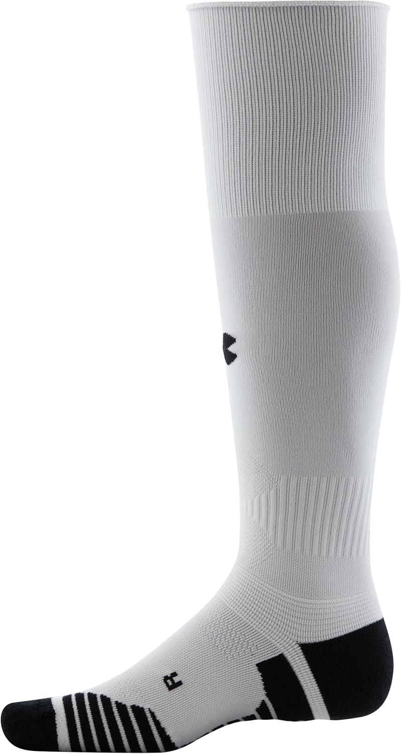 imageUnder Armour Adult Soccer OverTheCalf SocksWhiteBlackBlack