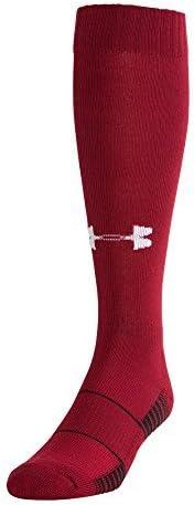 imageUnder Armour Adult Team OverTheCalf Socks 1PairRed White