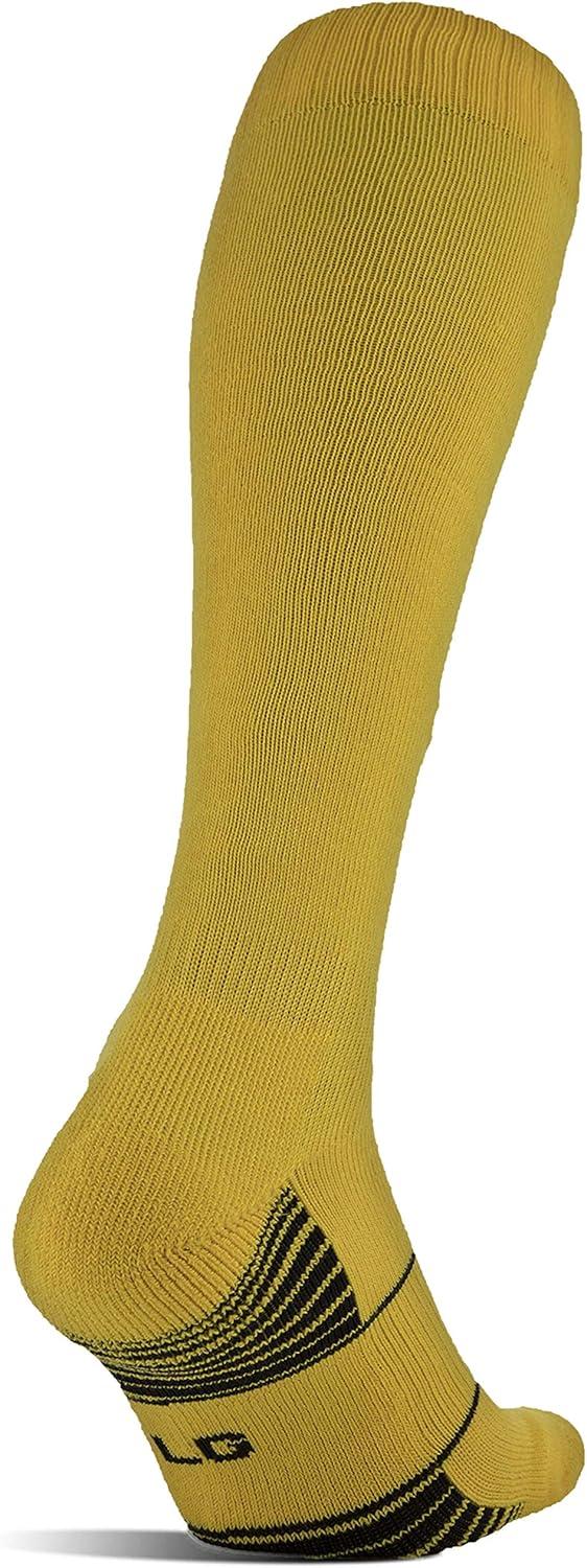 imageUnder Armour Adult Team OverTheCalf Socks 1PairYellow Black