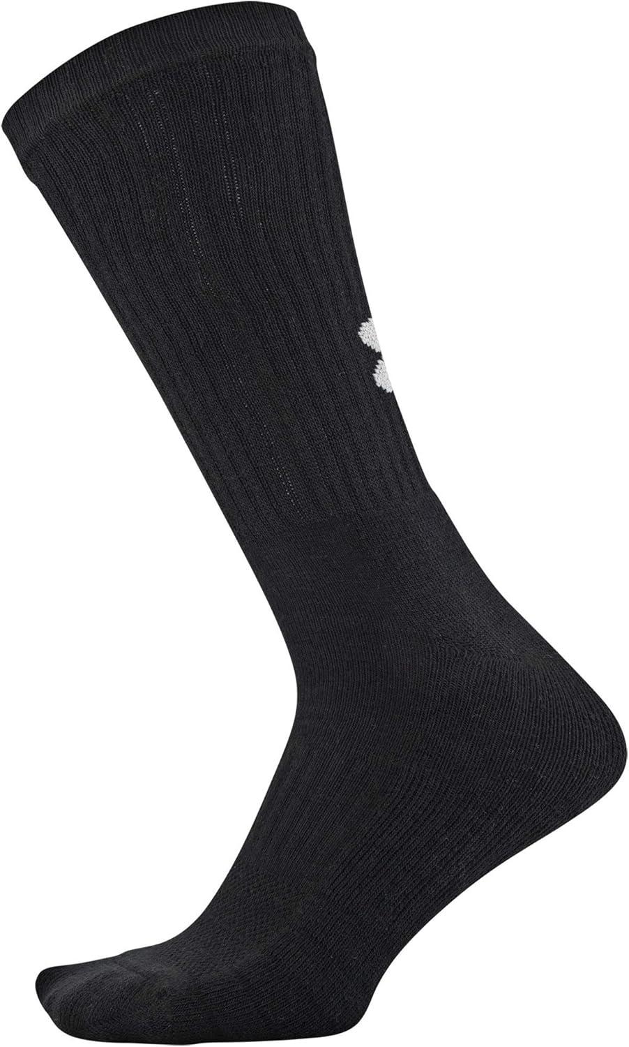 imageUnder Armour Adult Training Cotton Crew Socks MultipairsBlack 3pairs