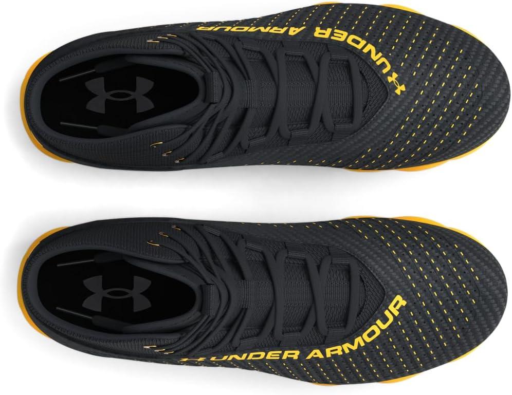 imageUnder Armour Boys Highlight Franchise Rm Jr 20 Football Shoe002 BlackSteeltown GoldSteeltown Gold