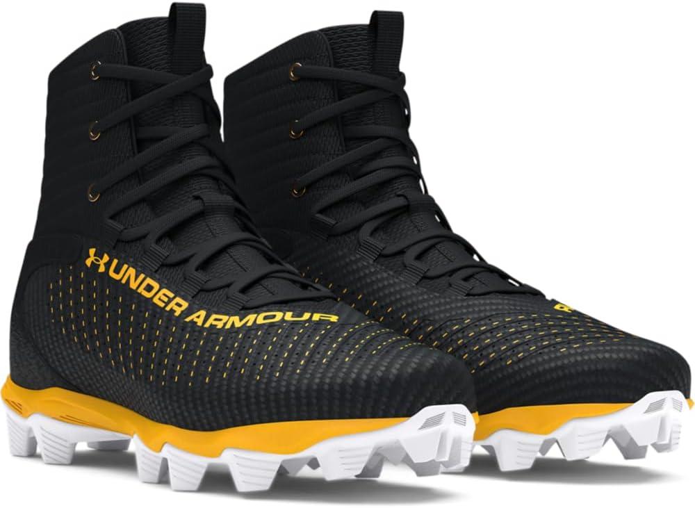 imageUnder Armour Boys Highlight Franchise Rm Jr 20 Football Shoe002 BlackSteeltown GoldSteeltown Gold
