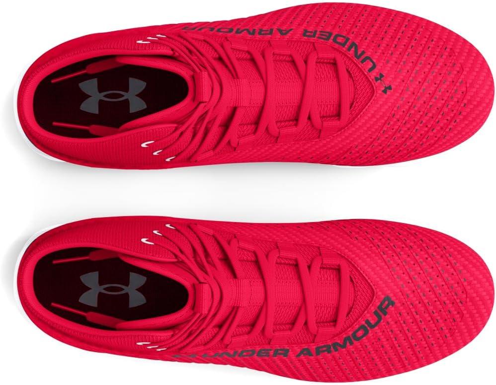 imageUnder Armour Boys Highlight Franchise Rm Jr 20 Football Shoe600 RedBlackWhite