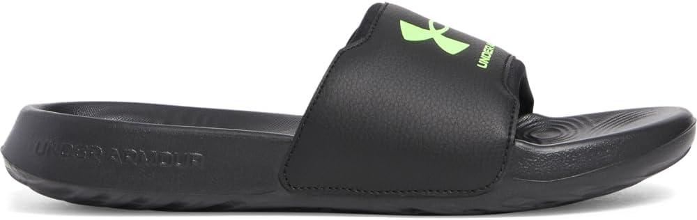 imageUnder Armour Boys Ignite Select Slide Sandal003 BlackBlackHyper Green