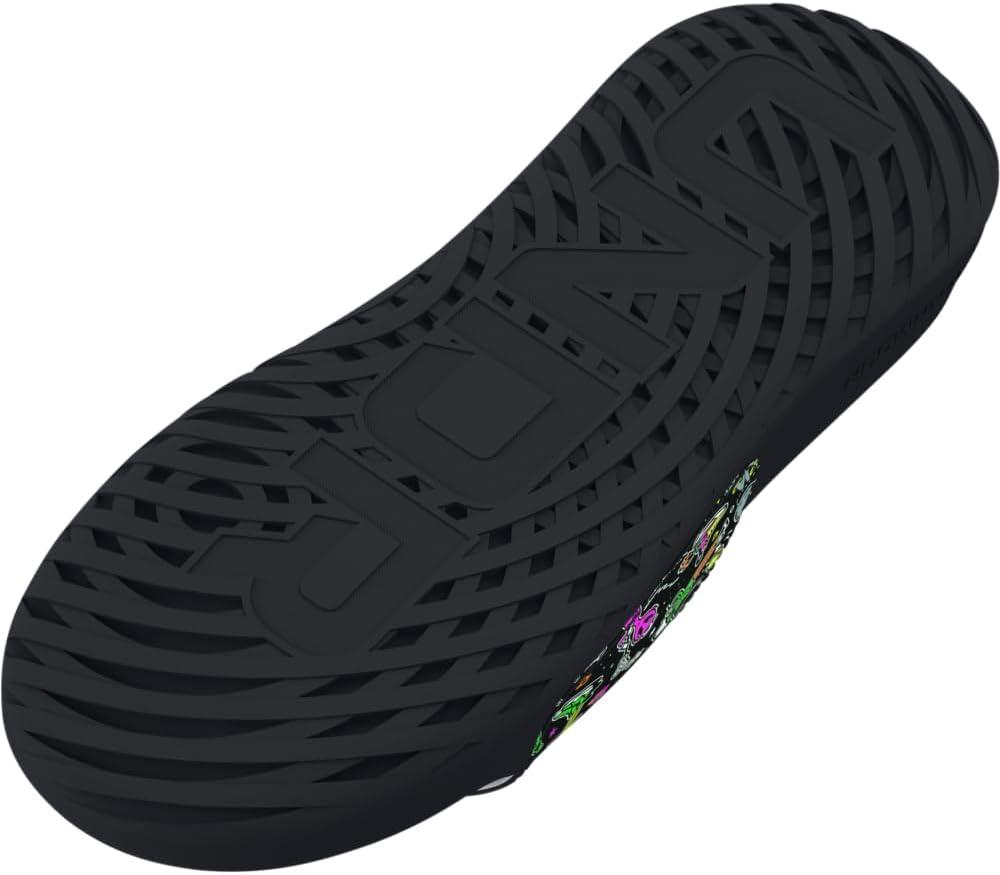 imageUnder Armour Boys Ignite Select Slide SandalBlackBlackVapor Green
