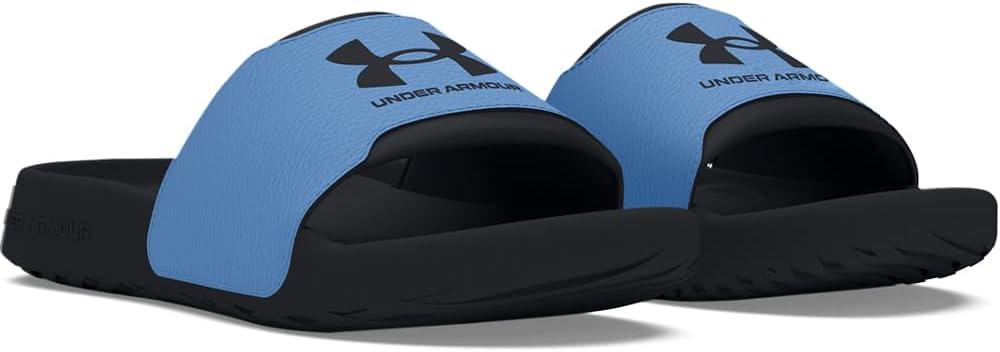 imageUnder Armour Boys Ignite Select Slide SandalBlackHorizon BlueBlack
