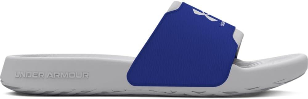 imageUnder Armour Boys Ignite Select Slide SandalHalo GrayTeam RoyalHalo Gray