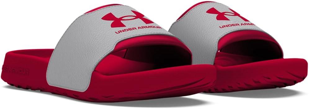 imageUnder Armour Boys Ignite Select Slide SandalInferno RedMod GrayInferno Red