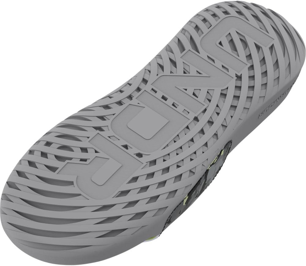 imageUnder Armour Boys Ignite Select Slide SandalMod GrayRetro GreenWhite