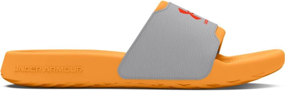 imageUnder Armour Boys Ignite Select Slide SandalNova OrangeMod GrayPhoenix Fire