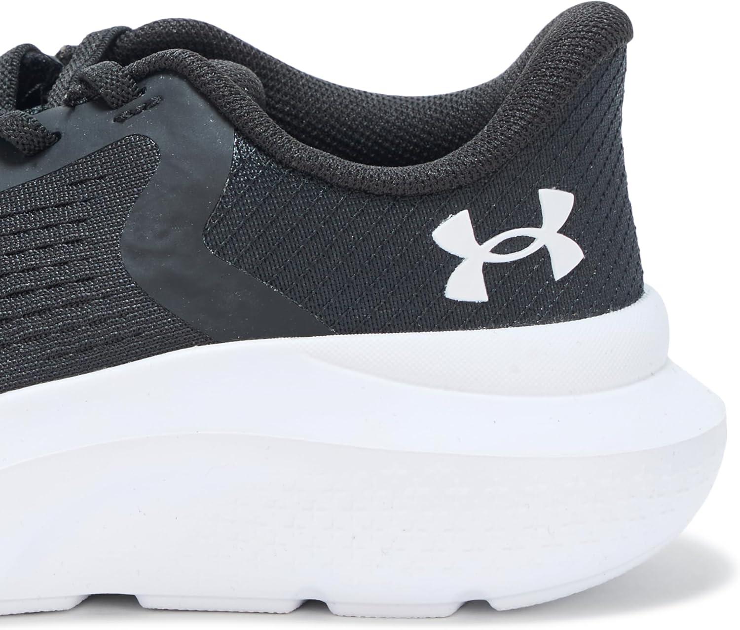 imageUnder Armour Boys Pre School Rogue 4 Alternate Lace Sneaker001 BlackBlackWhite