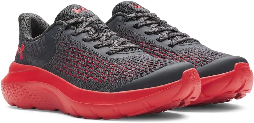 imageUnder Armour Boys Pre School Rogue 4 Alternate Lace Sneaker016 AnthraciteRedRed