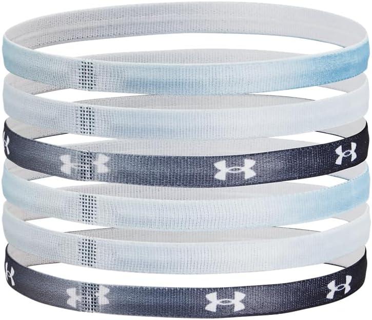 imageUnder Armour Girls Graphic Headbands 6Pack463 Tonic  Halogen Blue  White