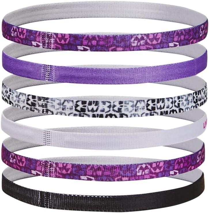 imageUnder Armour Girls Graphic Headbands 6Pack502 Purple  Lavish  Salt Purple