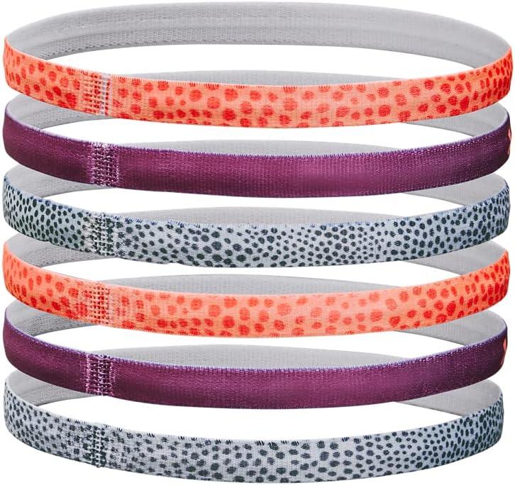 imageUnder Armour Girls Graphic Headbands 6Pack906 Orange Tropic  Charged Cherry  Charged Cherry