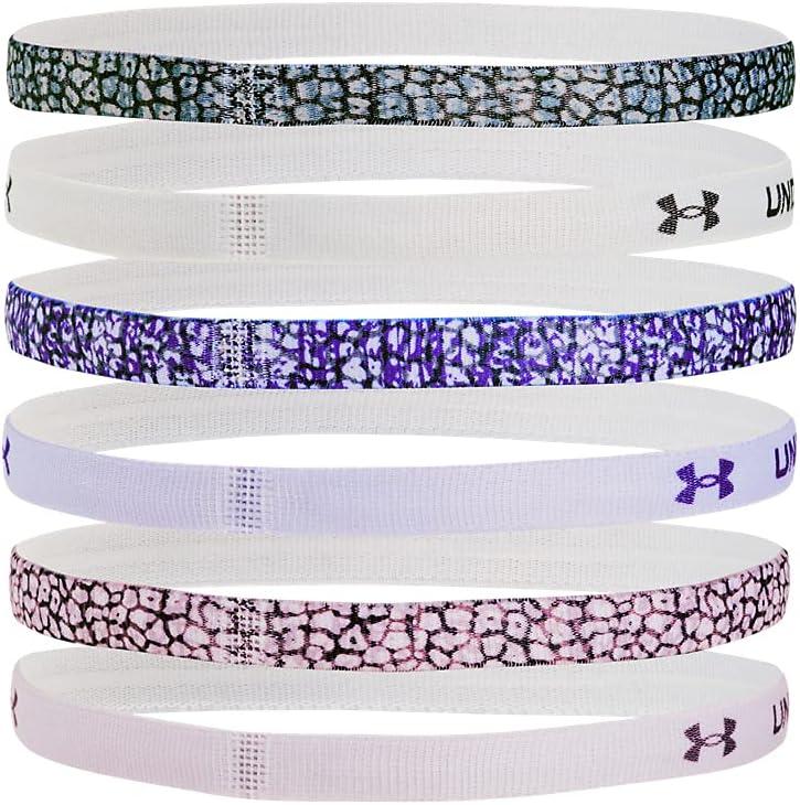 imageUnder Armour Girls Graphic Headbands 6PackHalo Gray 014Cool Pink