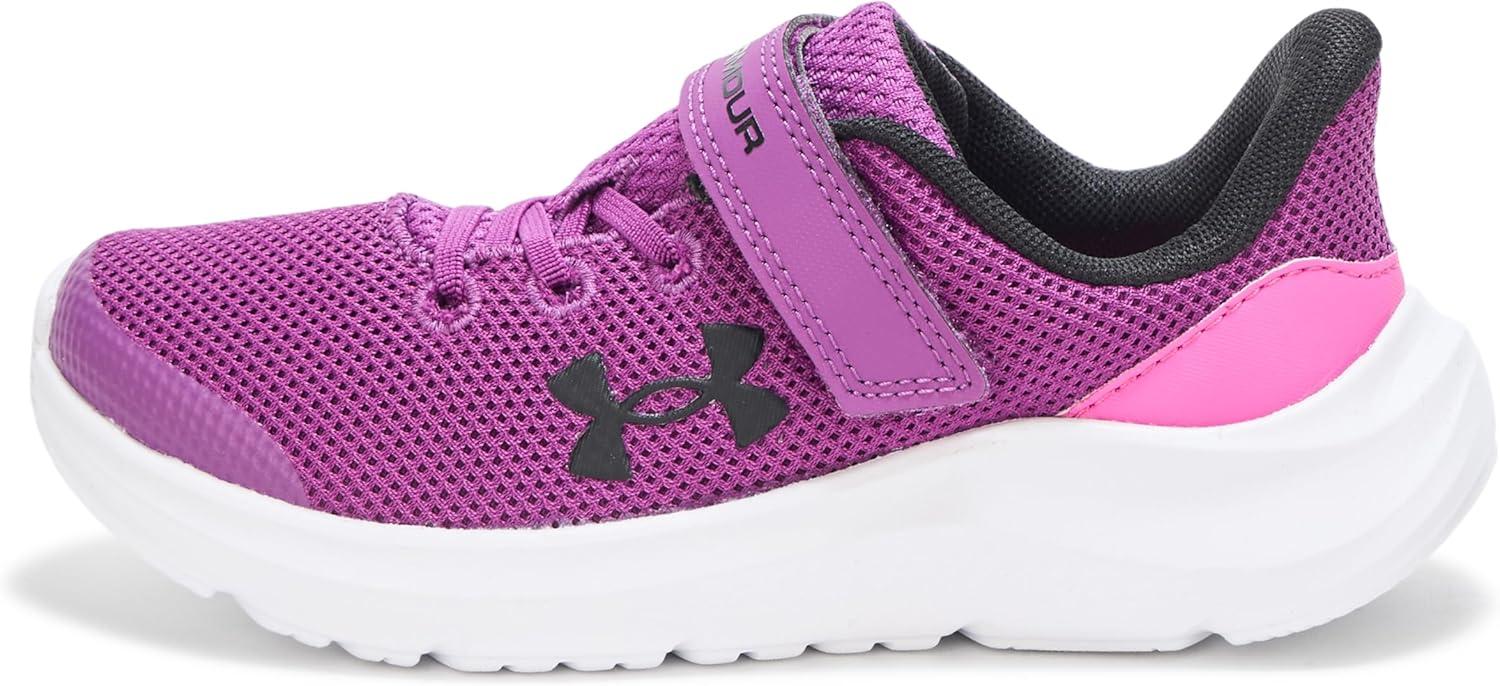 imageUnder Armour Girls Pre School Pursuit 4 Alternate Closure514 Andromeda PurpleRebel PinkBlack