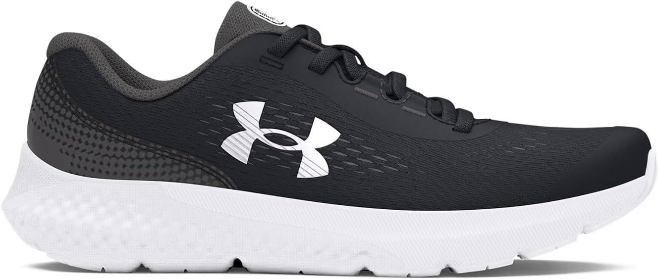 imageUnder Armour Kids Pre School Rogue 4 Running Shoe001 BlackCastlerockWhite