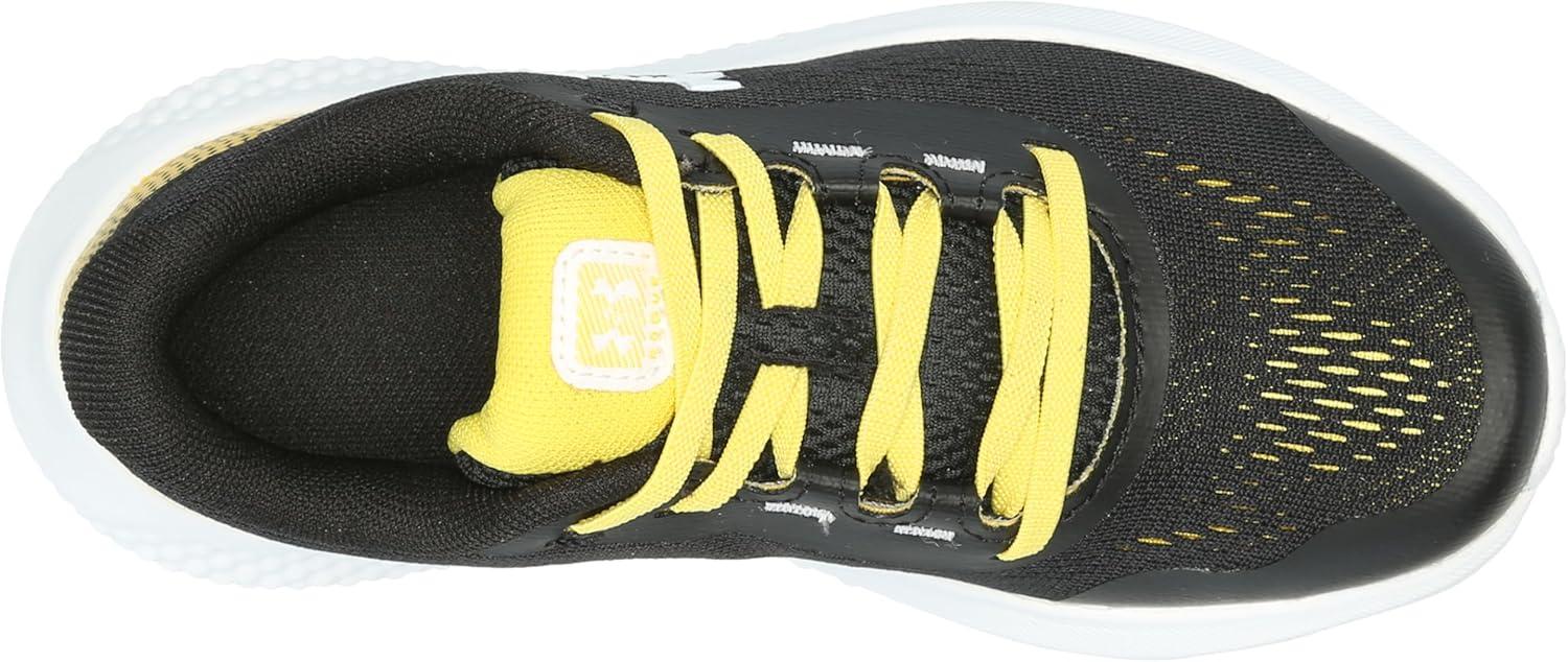 imageUnder Armour Kids Pre School Rogue 4 Running Shoe003 BlackTaxiWhite