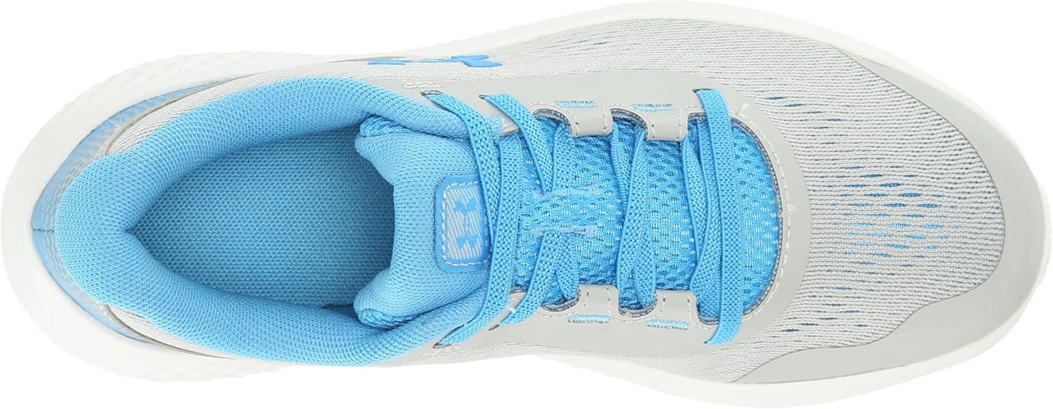 imageUnder Armour Kids Pre School Rogue 4 Running Shoe100 Mod GrayViral BlueViral Blue