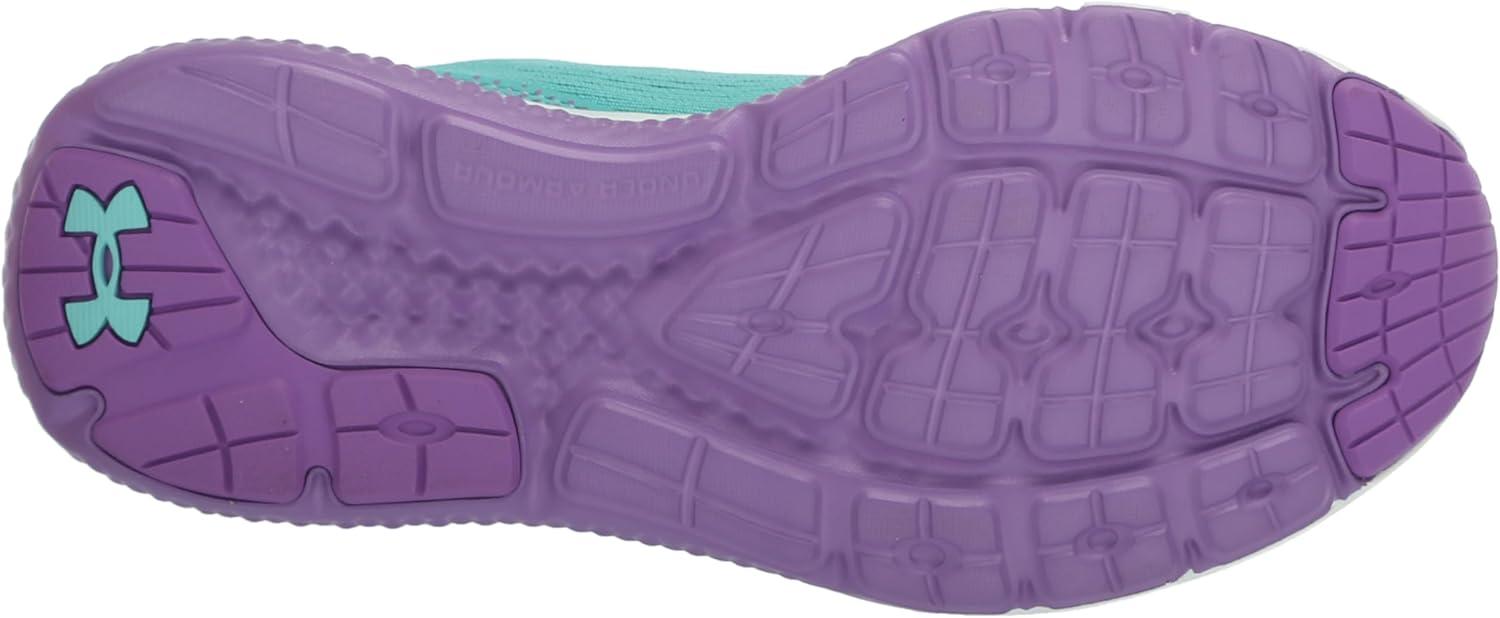 imageUnder Armour Kids Pre School Rogue 4 Running Shoe300 Radial TurquoiseProvence PurpleMetallic Provence Purple