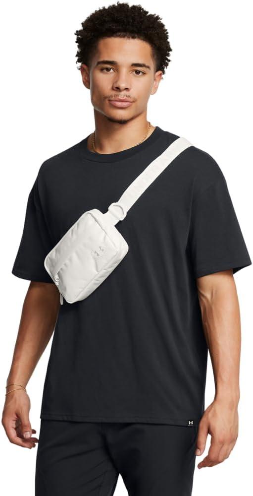 imageUnder Armour Loudon Crossbody Waist Bag114 White Clay   Metallic Gold