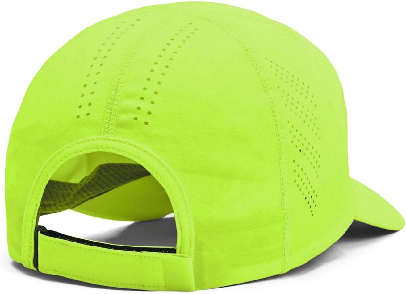 imageUnder Armour Mens Isochill Launch Run Adjustable Hat731 Highvis Yellow  Black  Reflective
