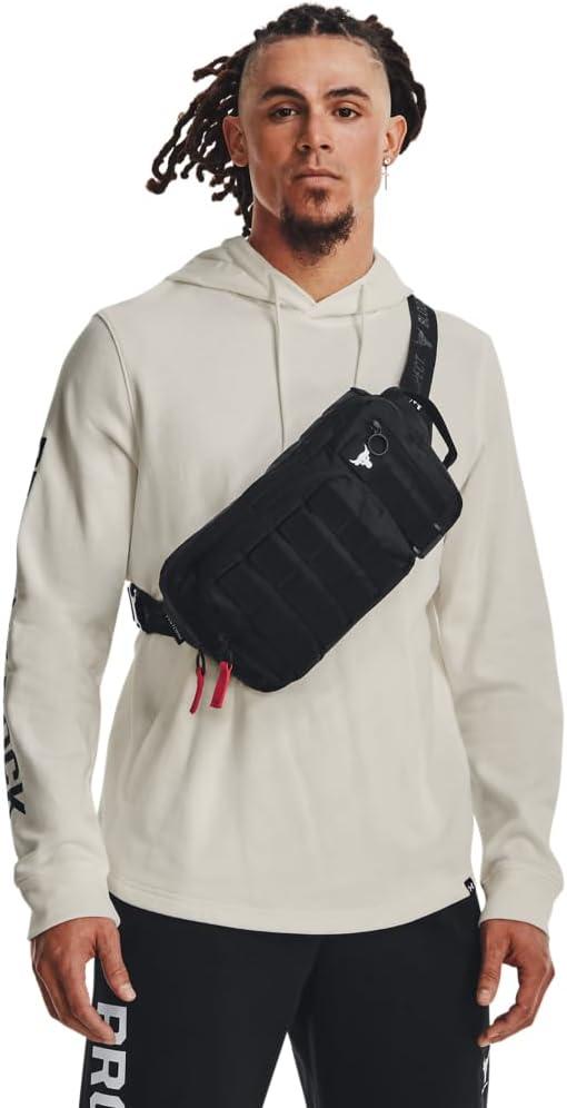 imageUnder Armour Mens Project Rock Waist Bag001 Black   White