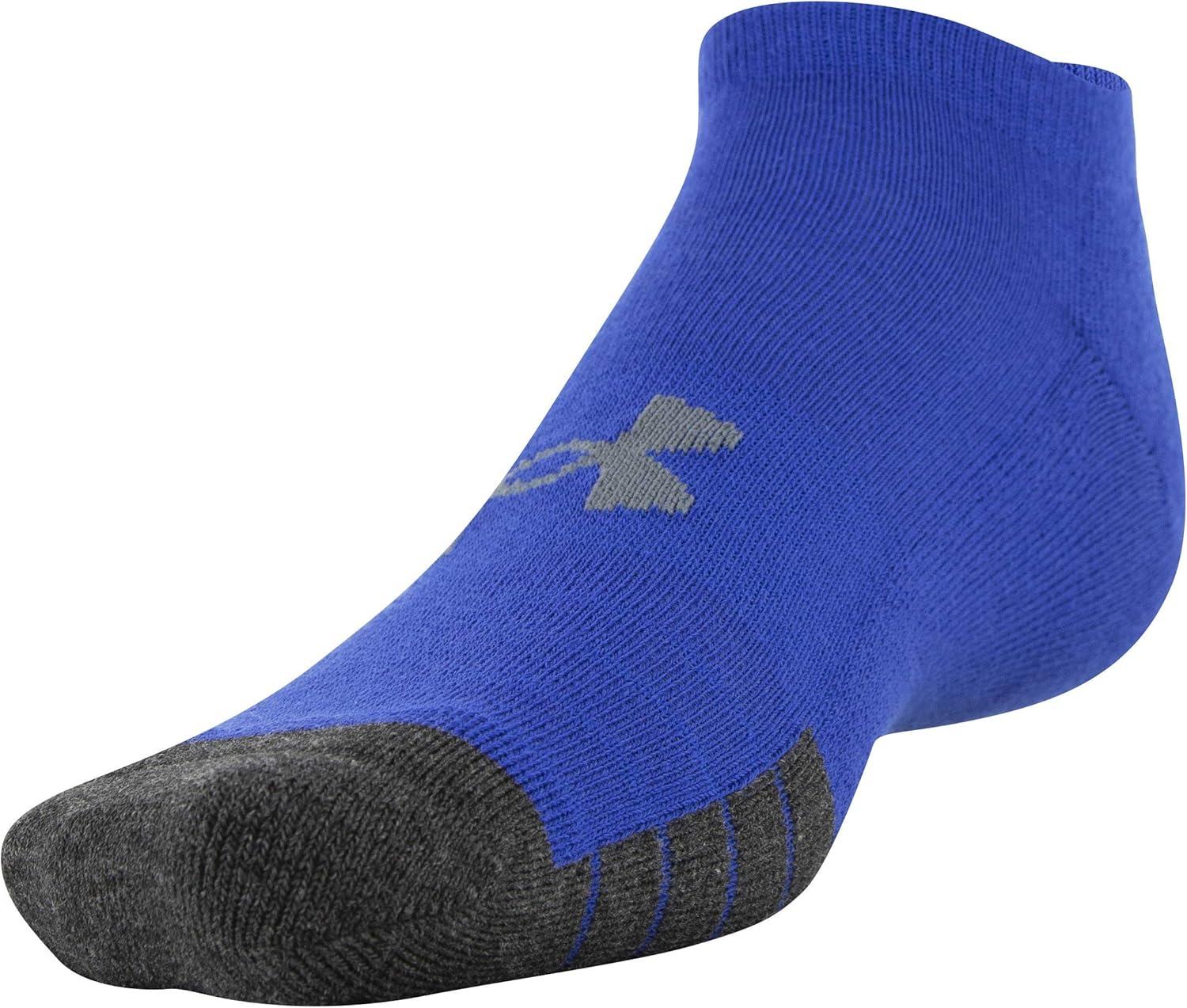 imageUnder Armour Performance Tech No Show Socks MultipairsRoyal Assorted 6pairs