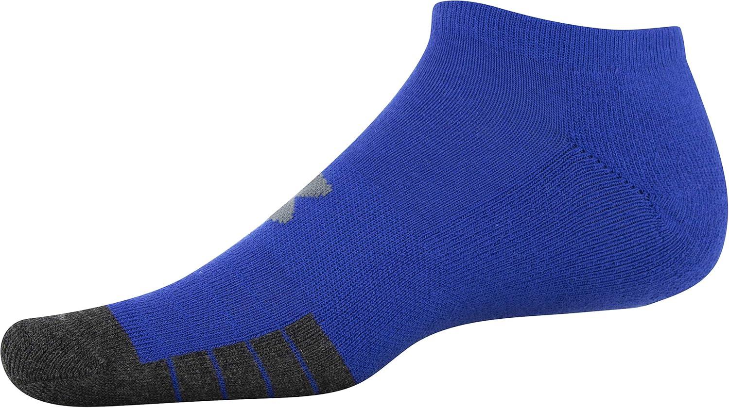 imageUnder Armour Performance Tech No Show Socks MultipairsRoyal Assorted 6pairs
