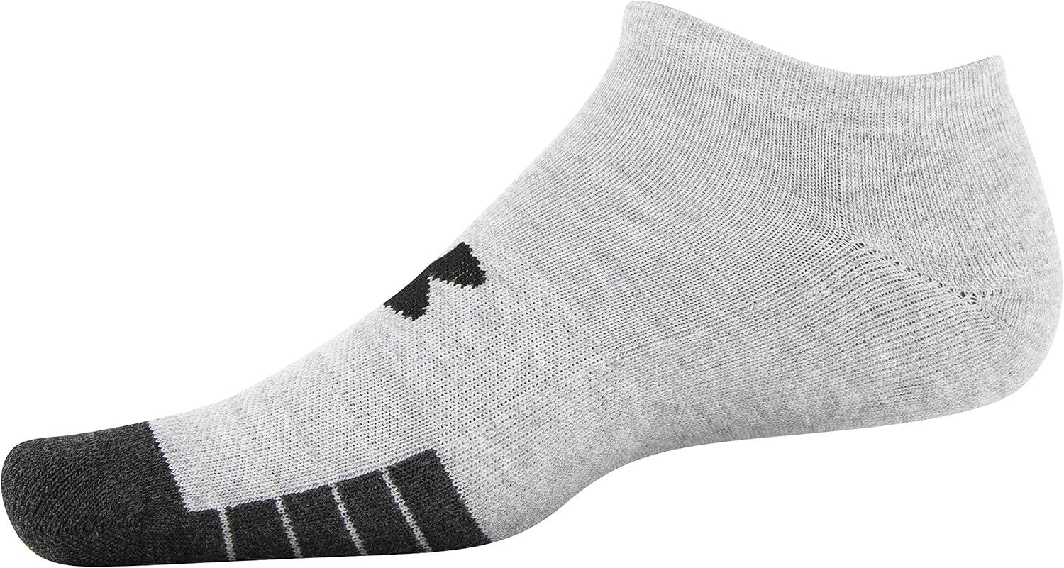 imageUnder Armour Performance Tech No Show Socks MultipairsSteel Assorted 3pairs