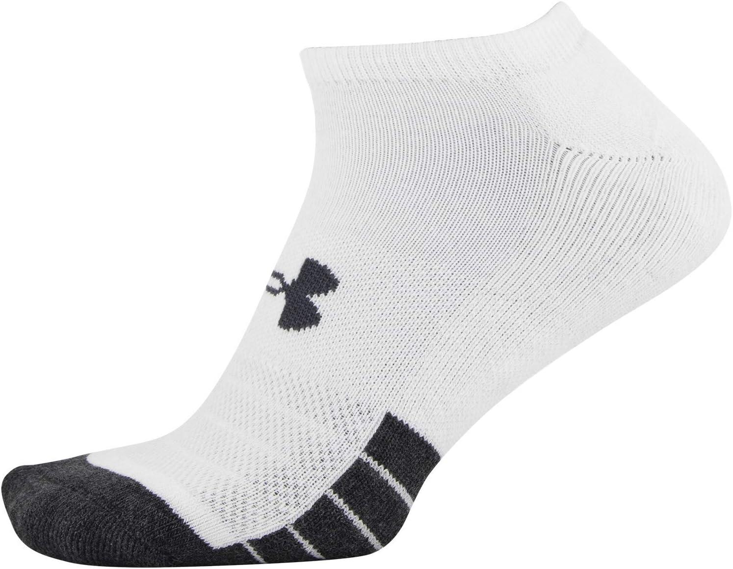 imageUnder Armour Performance Tech No Show Socks MultipairsWhite 3pairs