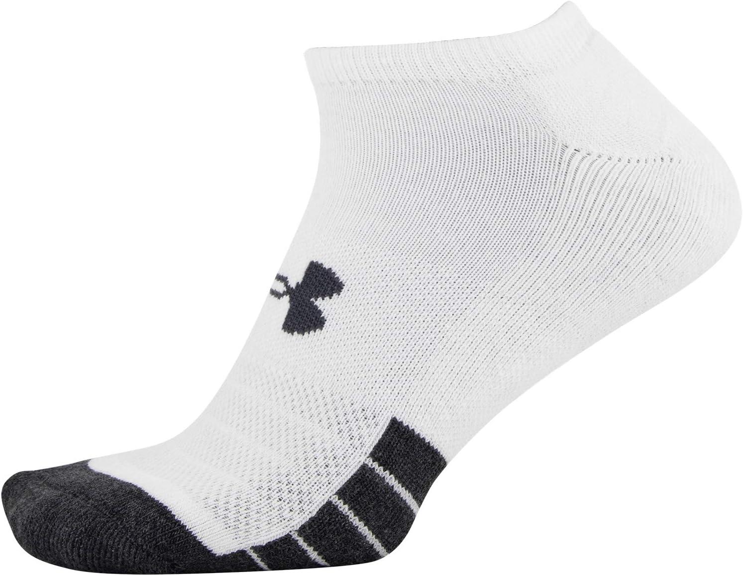 imageUnder Armour Performance Tech No Show Socks MultipairsWhite 6pairs