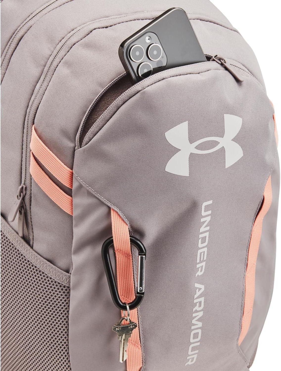 imageUnder Armour UnisexAdult Hustle 60 Backpack 001 BlackBlackMetallic Gold One Size Fits Most015 Tetra Gray  Tetra Gray  Gray Matter