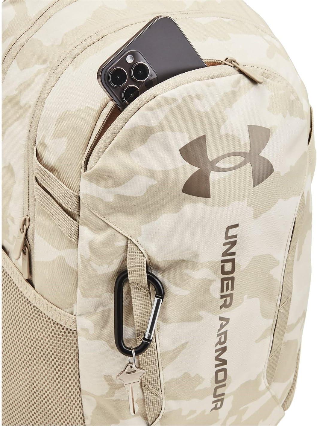 imageUnder Armour UnisexAdult Hustle 60 Backpack 001 BlackBlackMetallic Gold One Size Fits Most110 Summit White   Taupe Dusk