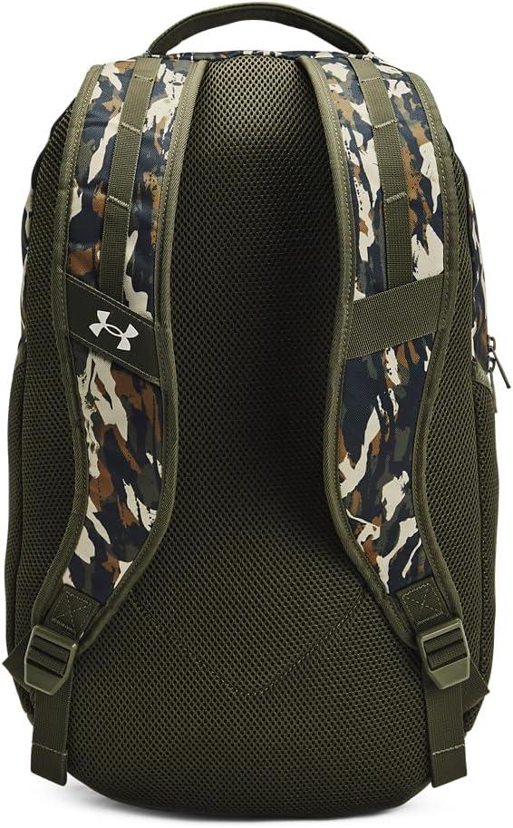 imageUnder Armour UnisexAdult Hustle 60 Backpack 001 BlackBlackMetallic Gold One Size Fits Most390 Marine Od Green   Summit White