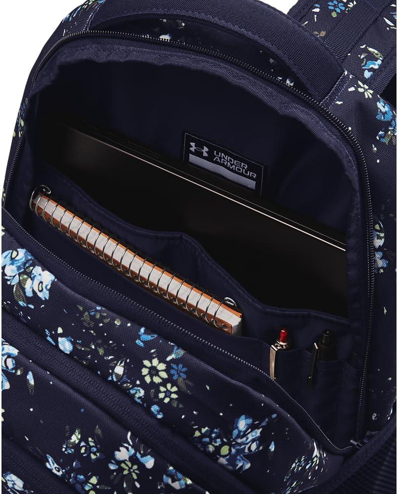 imageUnder Armour UnisexAdult Hustle 60 Backpack 001 BlackBlackMetallic Gold One Size Fits Most410 Midnight Navy  Midnight Navy  Metallic Silver