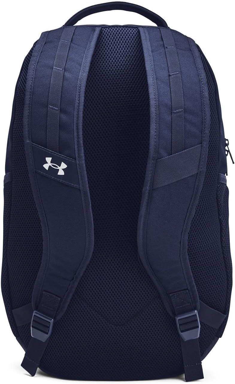 imageUnder Armour UnisexAdult Hustle 60 Backpack 001 BlackBlackMetallic Gold One Size Fits Most411 Midnight Navy  Midnight Navy  Metallic Silver